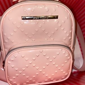 Betsy Johnson Hearts Mini Backpack